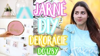 Jarné DIY dekorácie do izby 2017