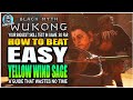 BEST HOW TO BEAT Yellow Wind Sage Boss EASY GUIDE | Black Myth Wukong