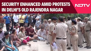 Old Rajendra Nagar | Security Enhanced Amid Protests In Delhi's Old Rajendra Nagar