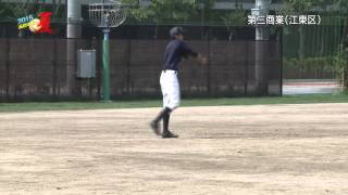 ２０１５高校球児の夏　都立第三商業高等学校