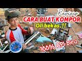 Membuat kompor oli bekas | dijamin BERHASIL .!! | kompor oli bekas blitar