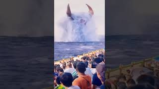 Can't believe we saw a bull in the ocean today! tiger 3||3d animation #short #vfxtubehd