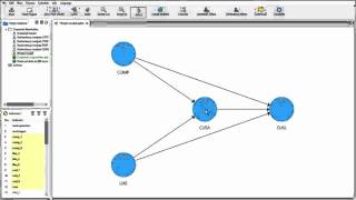 Specifying PLS Model: Structural Model (part 1)