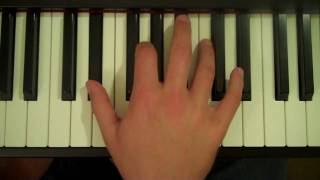 How To Play an Eb Major 7th Chord on Piano