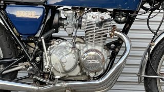 国内物 CB400F 408 ヨンフォア エンジン始動動画