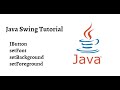 How_to_setFont_setBackground_to_JButton | Part-2 | Java Swing Tutorial