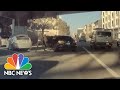 Dashcam Video Captures Smash And Grab Robbery In San Francisco | NBC News NOW