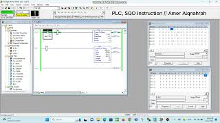 PLC, Sequencer Instructions – Using SQO