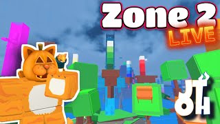 🔴ROBLOX LIVE🔴JToH - Zone 2 (Part 5)