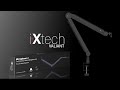 ixtech mic arm premium boom arm sturdy and universal studio recording valiant model