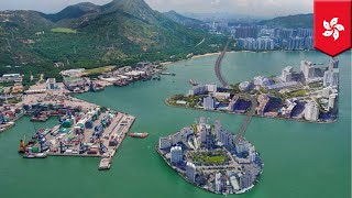 Hong Kong to build massive $79 bil artificial island project - TomoNews