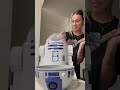 r2 d2 popcorn maker 😱💙 i couldnt resist 🤩😆 shorts unboxing asmrsounds