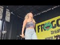 ashley cooke on the froggy 107.7 free stage 7 20 24 york state fair part 7 11