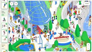 Google Doodle (Paris) - 20 Search + 10 Sidequests + 2 Games (Birdie Baller \u0026 Squawk Drop)