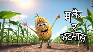 corn and soyabean story || मकै र भटमासको कथा #comedy #funny