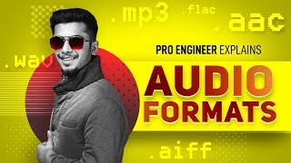 [HINDI] What Is The Best Format To Export Audio Files? |WAV, AIFF, MP3, FLAC, AAC | Mix With Vasudev