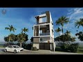 20 x45 duplex house design 900 sqft house plan with walkthrough