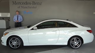 2016 Mercedes Benz E 400 4MATIC Coupe tour with Austin