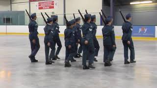 351 Air Cadet Annual Ceremonial Review   Junior Drill Team Demonstration