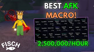 BEST AUTO AFK FISCH MACRO ROBLOX! How To MACRO in FISCH!