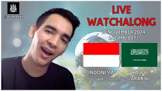 Indonesia 🇮🇩 v. 🇸🇦 Saudi Arabia | 2026 FIFA World Cup qualifiers (LIVE) with @ZeerTalks