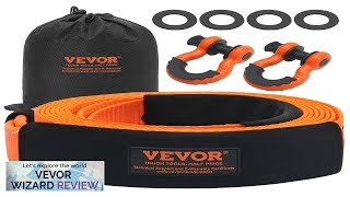 VEVOR Heavy Duty Tow Strap Recovery Kit 3\