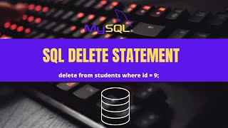 SQL Tutorial - DELETE statement || DELETE records in Table in SQL
