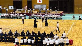 2024佐賀県高校総体剣道 決勝リーグ 弓（龍谷）vs小幡（敬徳）