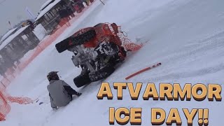 Ледовая гонка на квадроциклах ATVARMOR ICE DAY