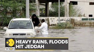 Heavy rains, thunderstorms and floods hit Saudi Arabia's Jeddah| English News| World News| WION