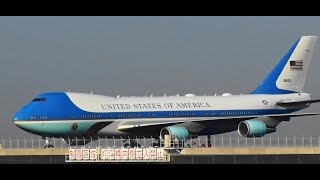 ✈✈[RJTT]羽田空港４ヶ国の政府専用機  日本国Japanese Air Force ・アメリカ空軍 ・トルコ政府・大韓民国空軍・ Boeing747