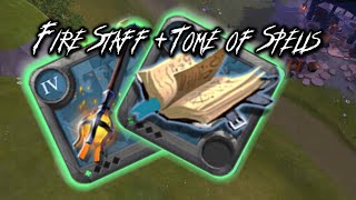 Fire Staff + Tome of Spells | Albion Online