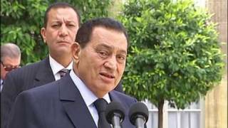 Mubarak meets Sarkozy for Med Union talks