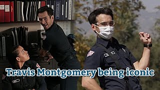 Travis Montgomery Being Iconic for 4 minutes and 44 seconds gay | Station 19