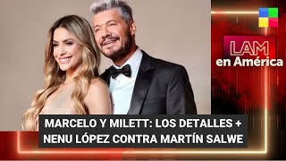 Marcelo Tinelli y Milett Figueroa + Nenu López vs. Martín Salwe - #LAM | Programa completo (1/04/24)