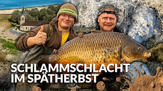 Schlammschlacht im Herbst 💩 | Back to Lac Du Der | mit Boilies in Frankreich 🇫🇷 | P.R. Baits