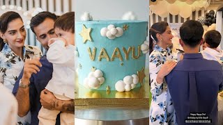 Sonam Kapoor Baby Vayu Kapoor Second Birthday Celebration at London With Friends and family members