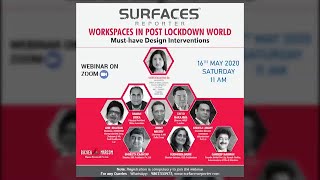 OFFICE DESIGN POST COVID - by Surfaces Reporter Webinar