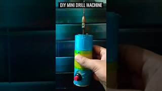 How to make a Powerful Mini Drill Machine | in Telugu | #diy #electronics #project #drillmachine