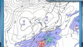 [날씨해설 2011년 11월 8일 11시]오늘과 내일 흐리고 가끔 비