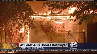 Deadly Valley Fire Incinerates Hundreds Of Homes