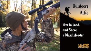How to Load and Shoot a Muzzleloader | Outdoors Allie