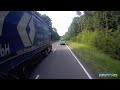 trucker met asociaal rijgedrag