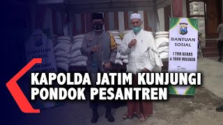 Kapolda Jawa Timur Kunjungi Sejumlah Pondok Pesantren Di Kediri