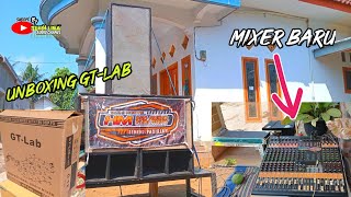 Cek sound HM pro AUDIO, SOUND Sholawatan, UNBOXING mixer GT-Lab Langsung Di Cek sound🔥