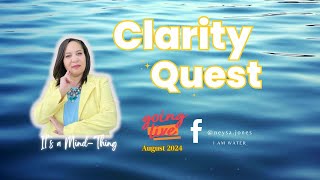 Clarity Quest Day 4. How to Release What You Carry into the Earth. www.neysajones.com  #clarity