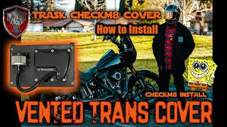 Trask CheckM8 Vented Trans Cover Install - Harley Crankcase Breather - Harley Blow By Problem