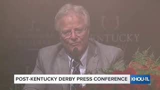 WATCH LIVE: Kentucky Derby press conference following controversial ending