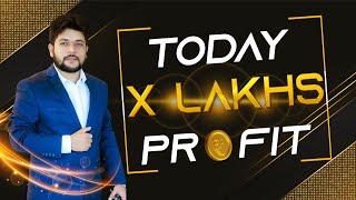 Today I did Make X Lakhs + Profit | Baap of Chart | Replying to Haters 😎