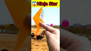 "Easy DIY Tutorial: How to Make a Paper Ninja Star (Origami)| Step-by-Step Guide | Ninja Star Craft"